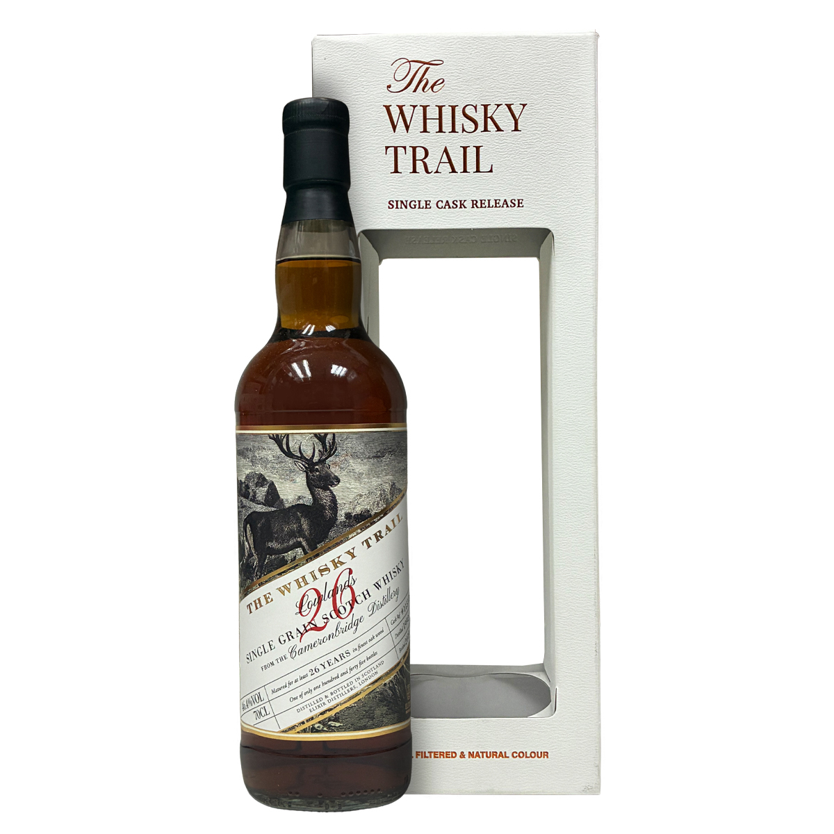 Elixir Distillers - The Whisky Trail Cameronbridge 1992 26 Years Old #115128 Single Grain Scotch Whisky 46.4%