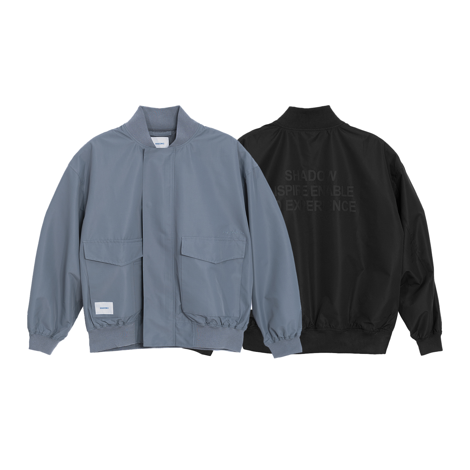 SHADOW Pocket Nylon Windbreaker
