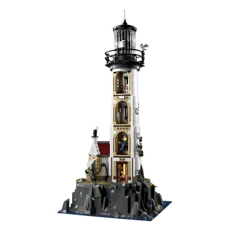 Ideas Motorised Lighthouse Building Set Fit Lego NO BOX NA004