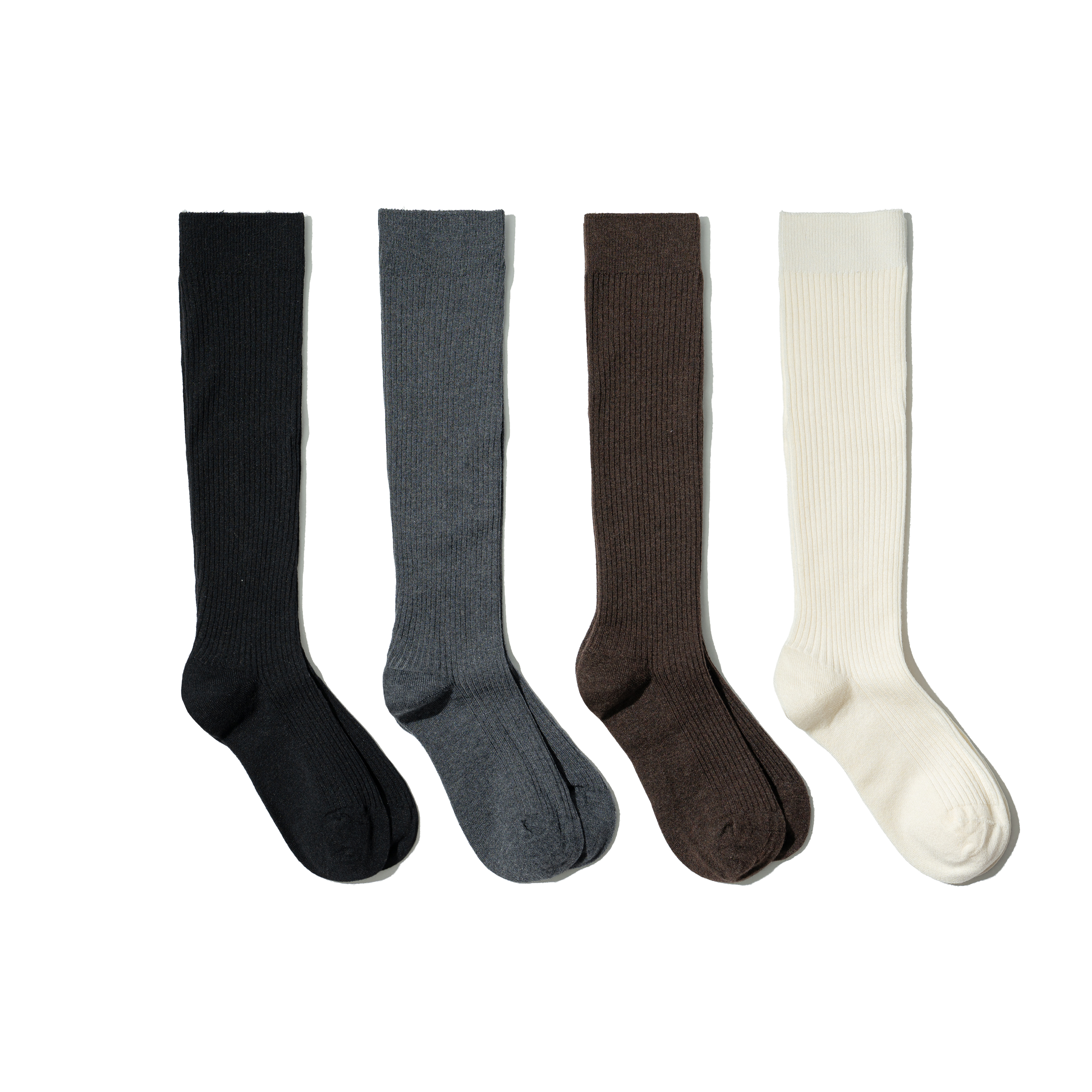 Wool Knee High Socks 女裝 羊毛 及膝長襪 [M-S4]