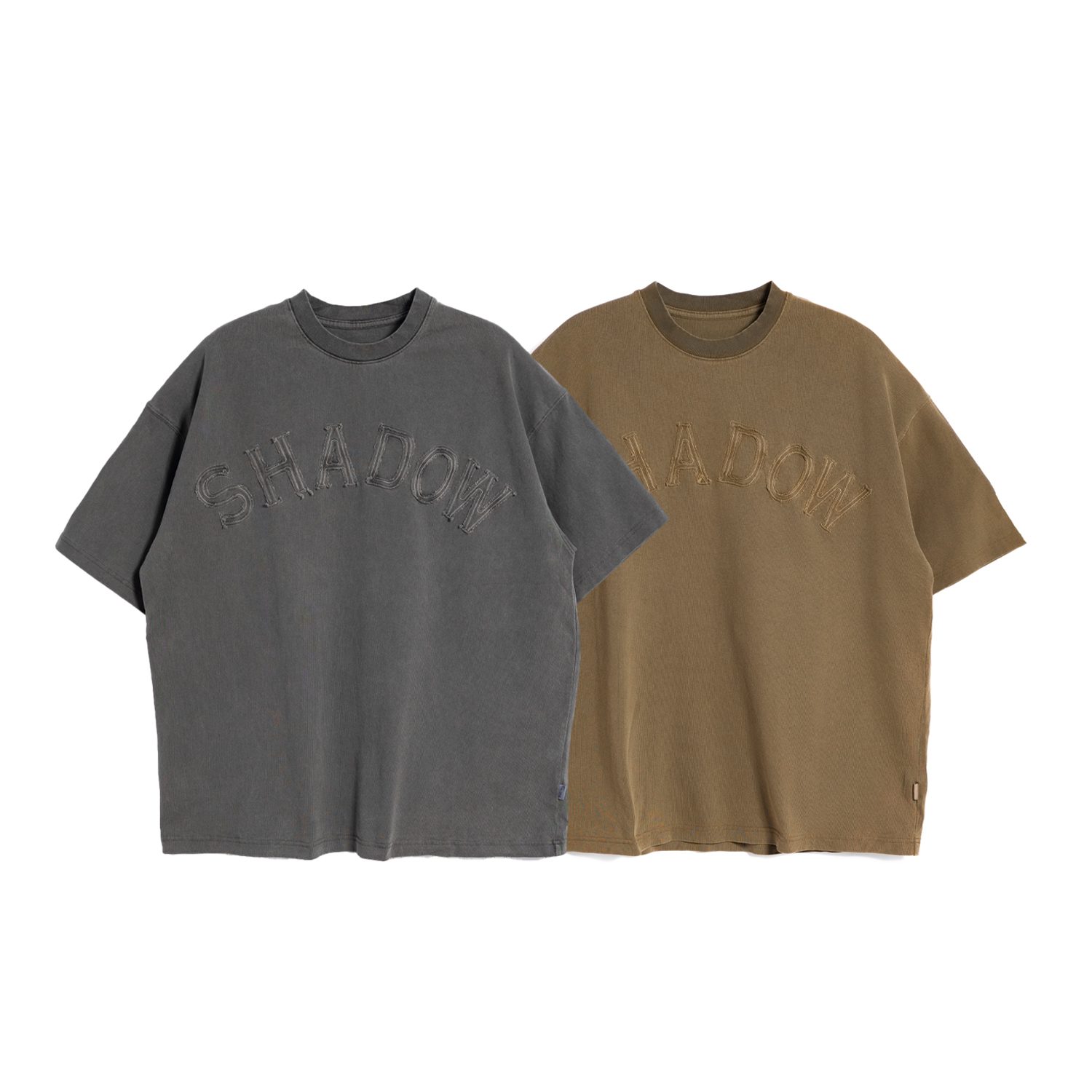 SHADOW Patchwork Washed Tee