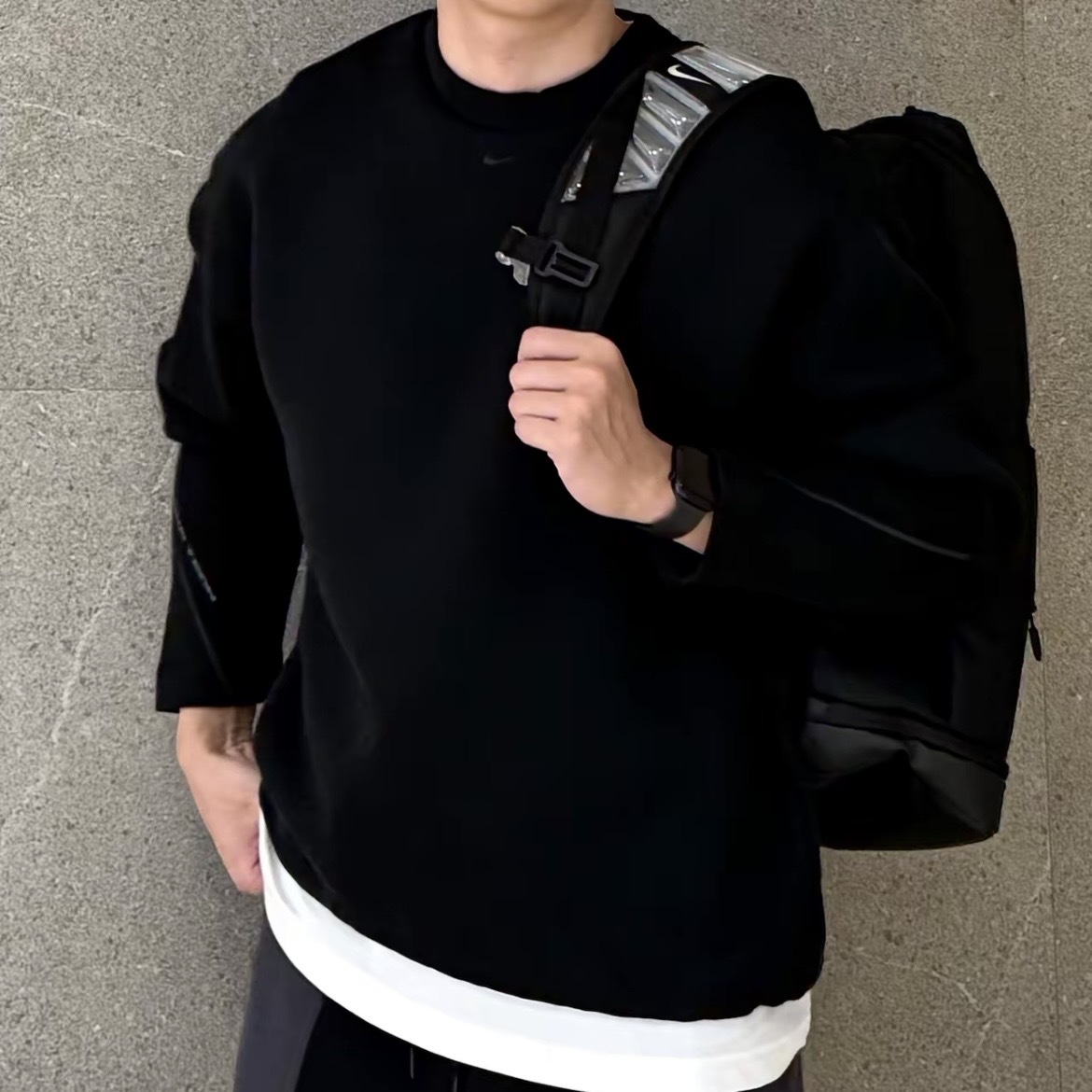 NIKE VARSITY ELITE 黑色 氣墊背帶 後背包 32L HM9965-010
