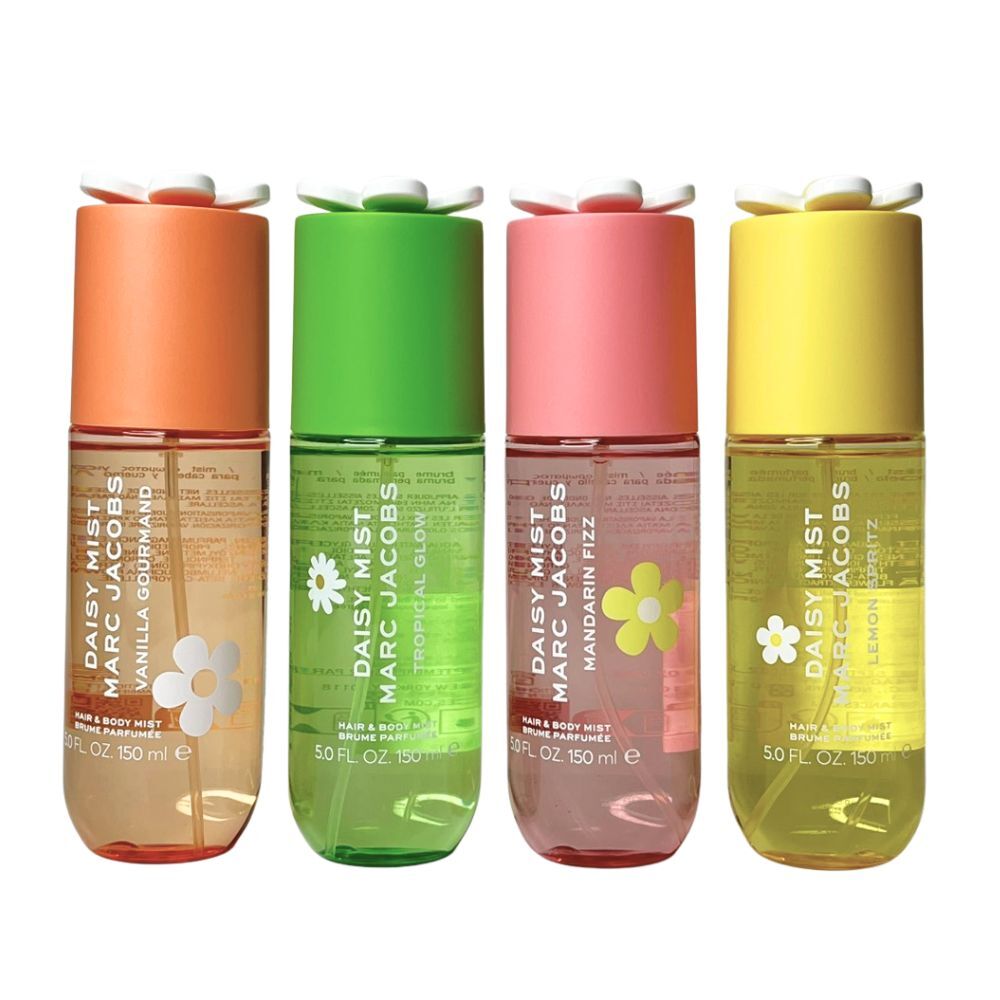 MARC  JACOBS Daisy Mist 雛菊香氛噴霧系列 香草柔蜜/熱帶微光/檸光微霧/晨柑微泡 150ml -任選