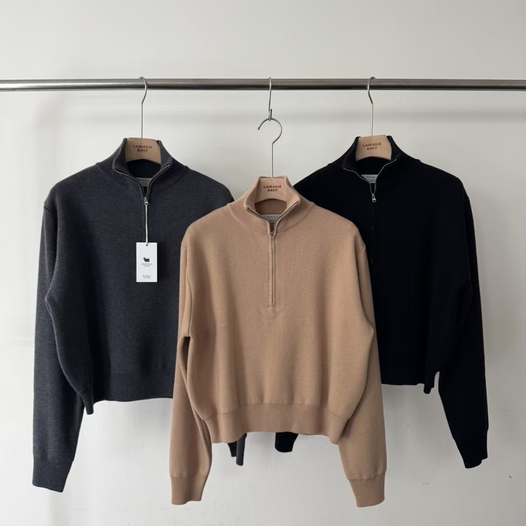LG2627 Half Zip-up Knit
