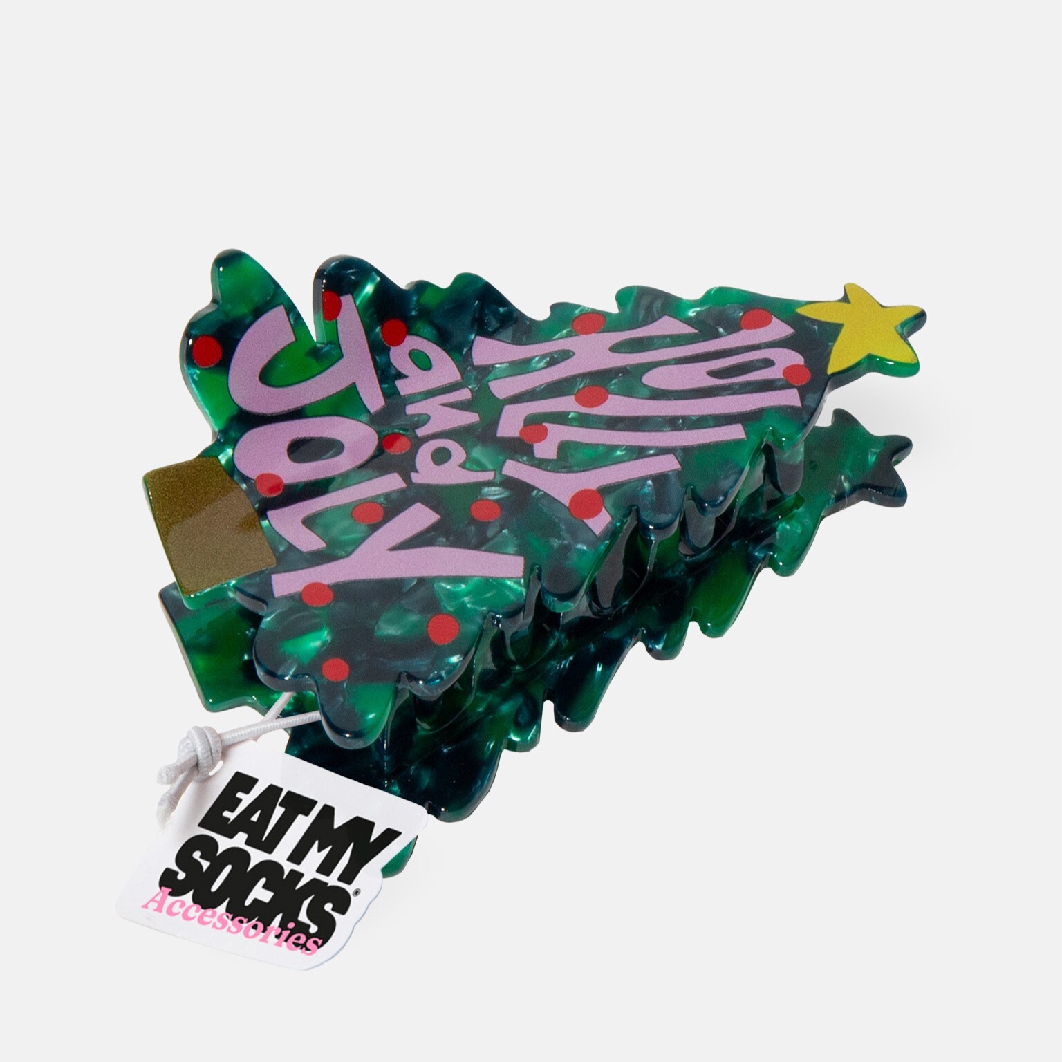 EAT MY SOCKS ｜鯊魚夾｜聖誕樹