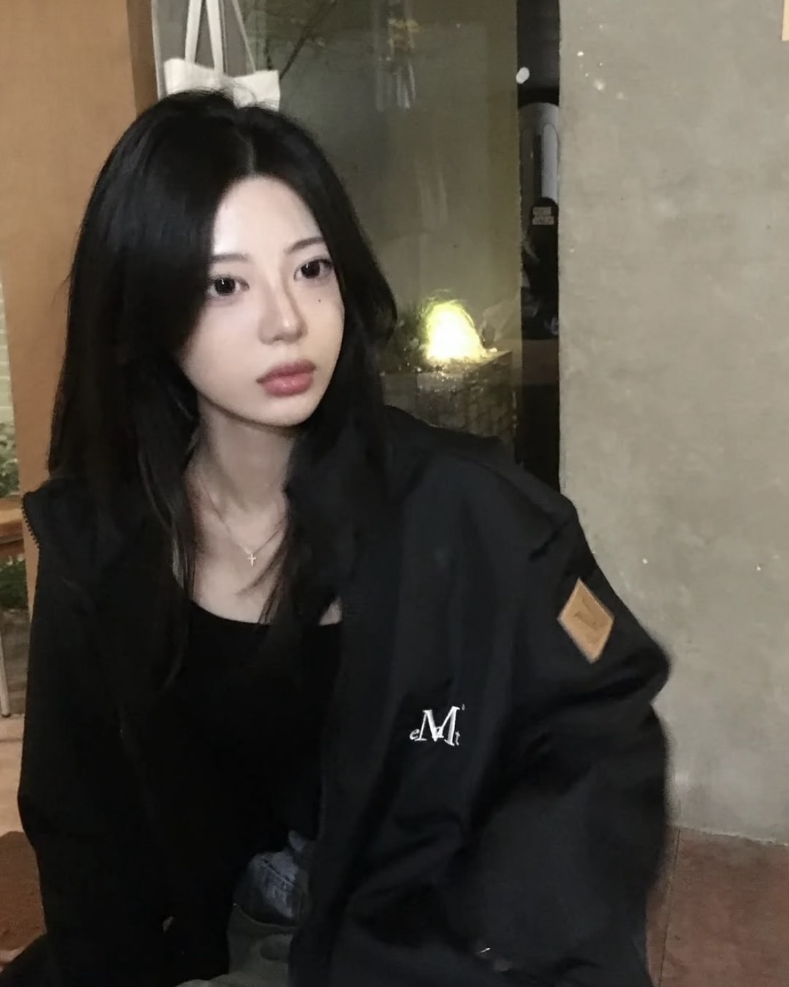 Mucent Milan Signature Logo 防風 連帽外套 黑色
