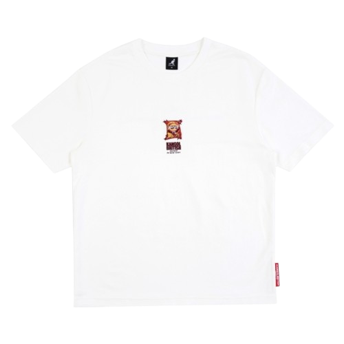【官網限定】KANGOL 立體零食 趣味短袖 662510211白00-黑20