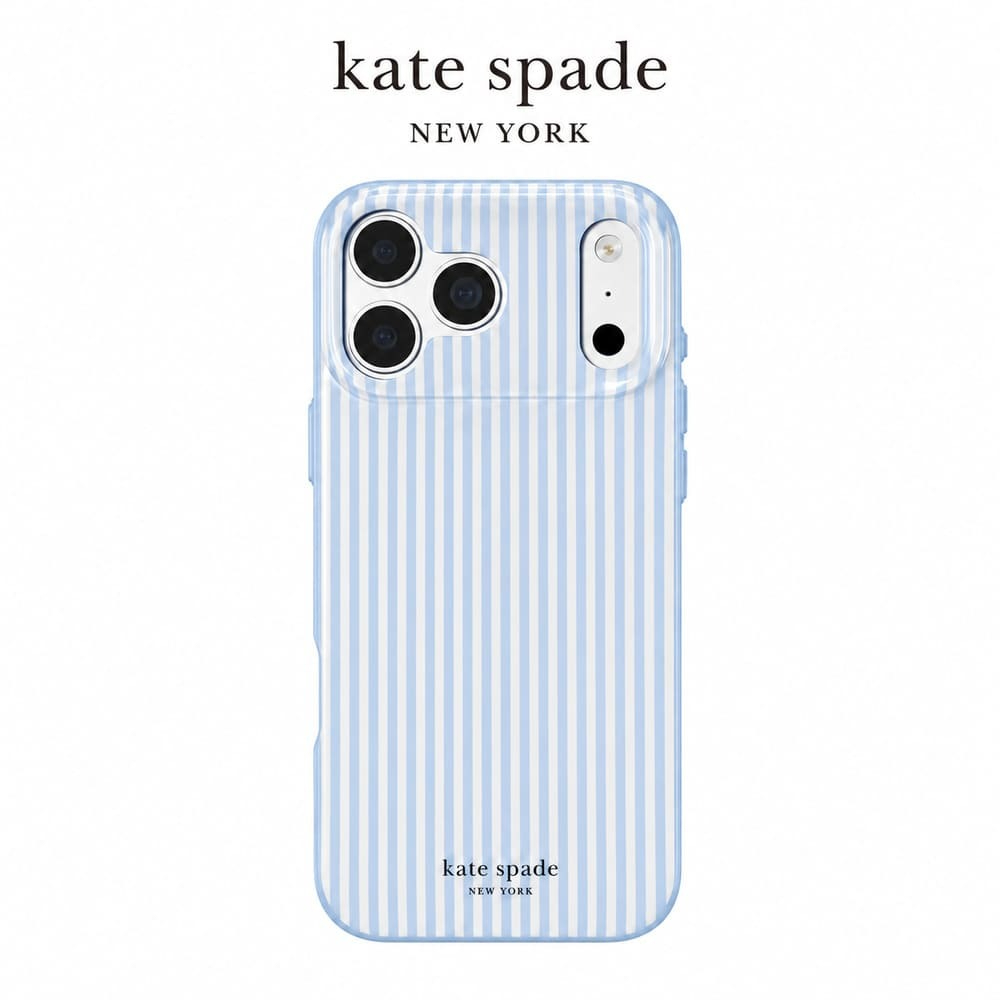kate spade iPhone 18系列 精品磁吸防摔 手機殼 學院藍