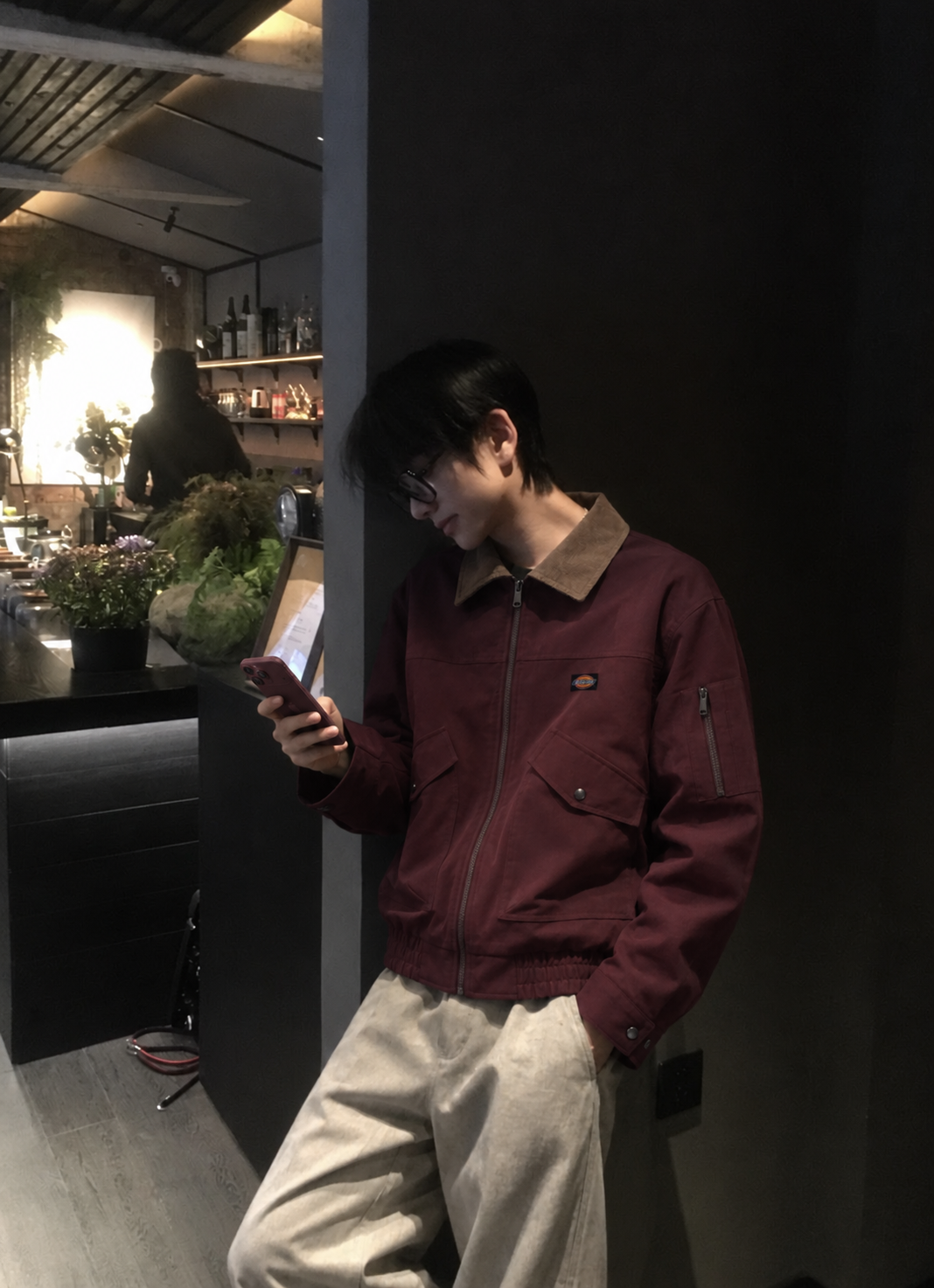 Dickies 美式 復古 燈芯絨 領子 巴恩 MA-1風 外套