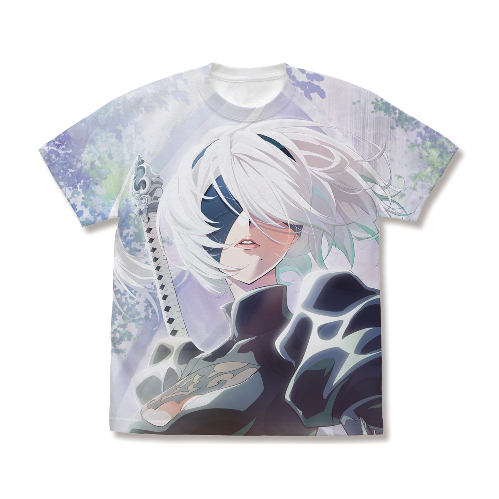 2B ﾌﾙｸﾞﾗﾌｨｯｸTｼｬﾂ/WHITE COSPA 100526