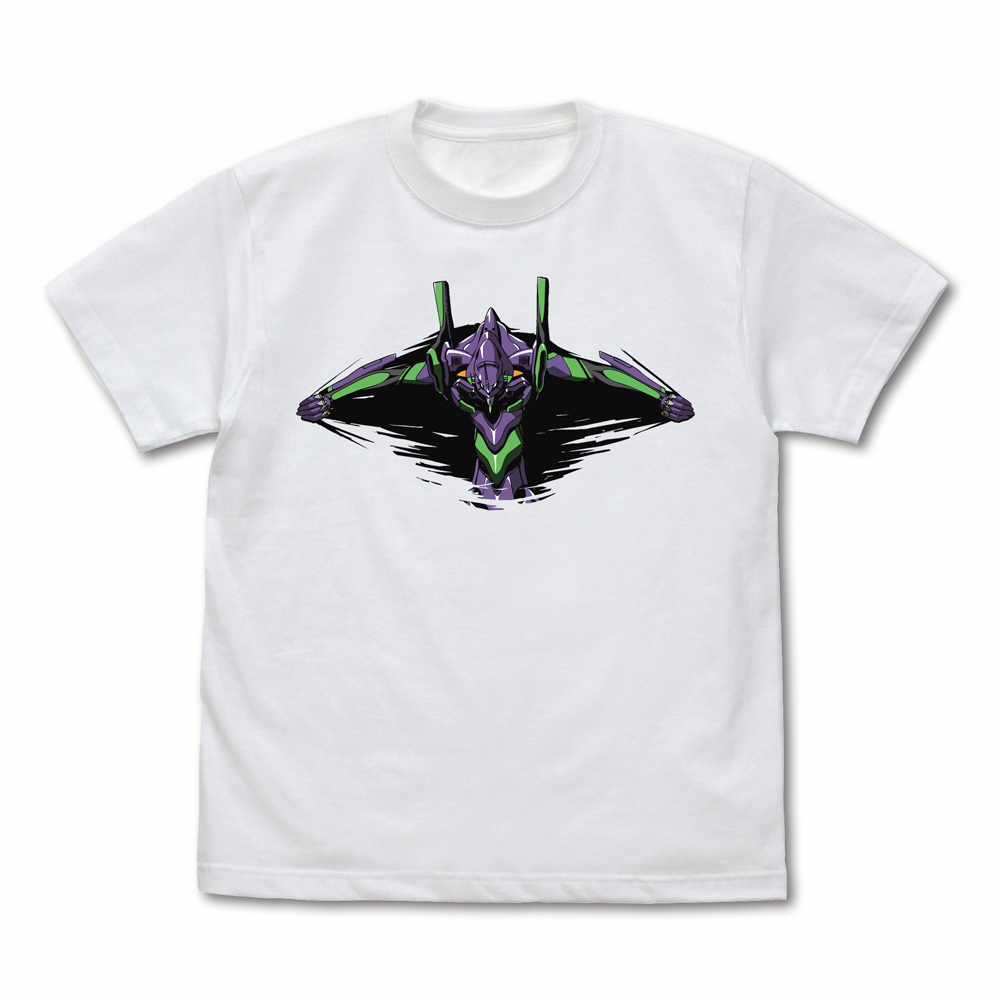 初号機A.T.ﾌｨｰﾙﾄﾞ Tｼｬﾂ/WHITE COSPA 100526