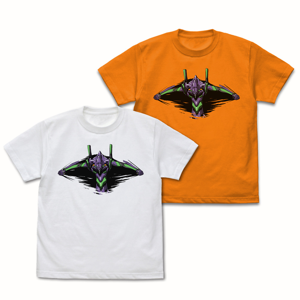 初号機A.T.ﾌｨｰﾙﾄﾞ Tｼｬﾂ/ORANGE COSPA 100526