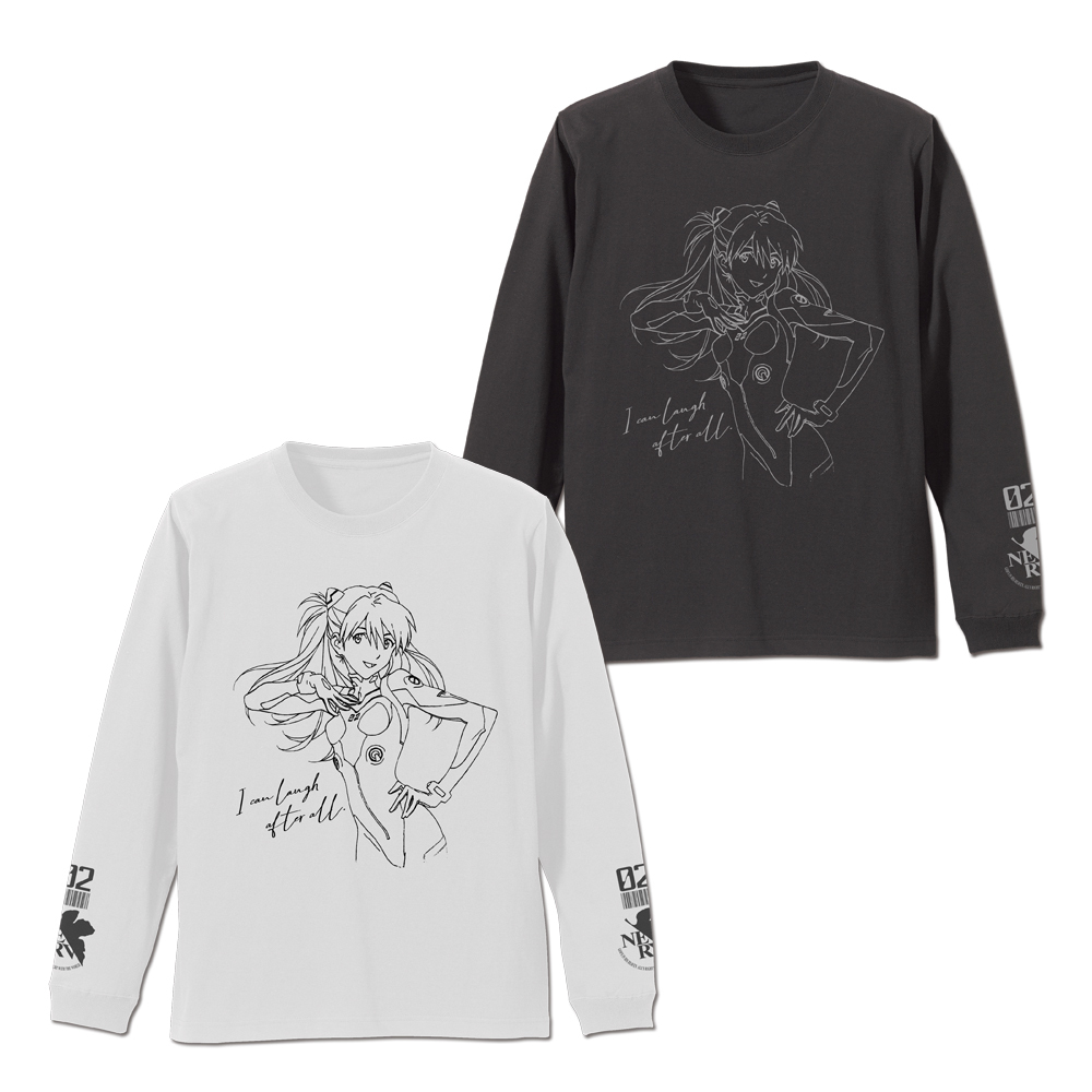 式波･ｱｽｶ･ﾗﾝｸﾞﾚｰ 袖ﾘﾌﾞﾛﾝｸﾞｽﾘｰﾌﾞTｼｬﾂ/SUMI COSPA 100526