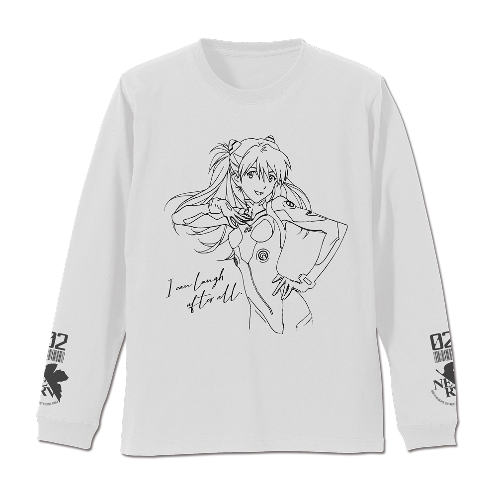 式波･ｱｽｶ･ﾗﾝｸﾞﾚｰ 袖ﾘﾌﾞﾛﾝｸﾞｽﾘｰﾌﾞTｼｬﾂ/SUMI COSPA 100526