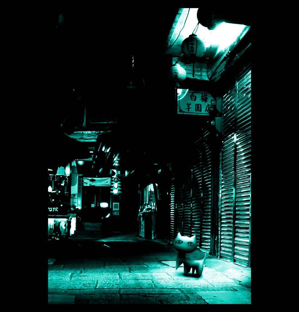 SCP財団ねこです｡ Tｼｬﾂ/BLACK COSPA 100526