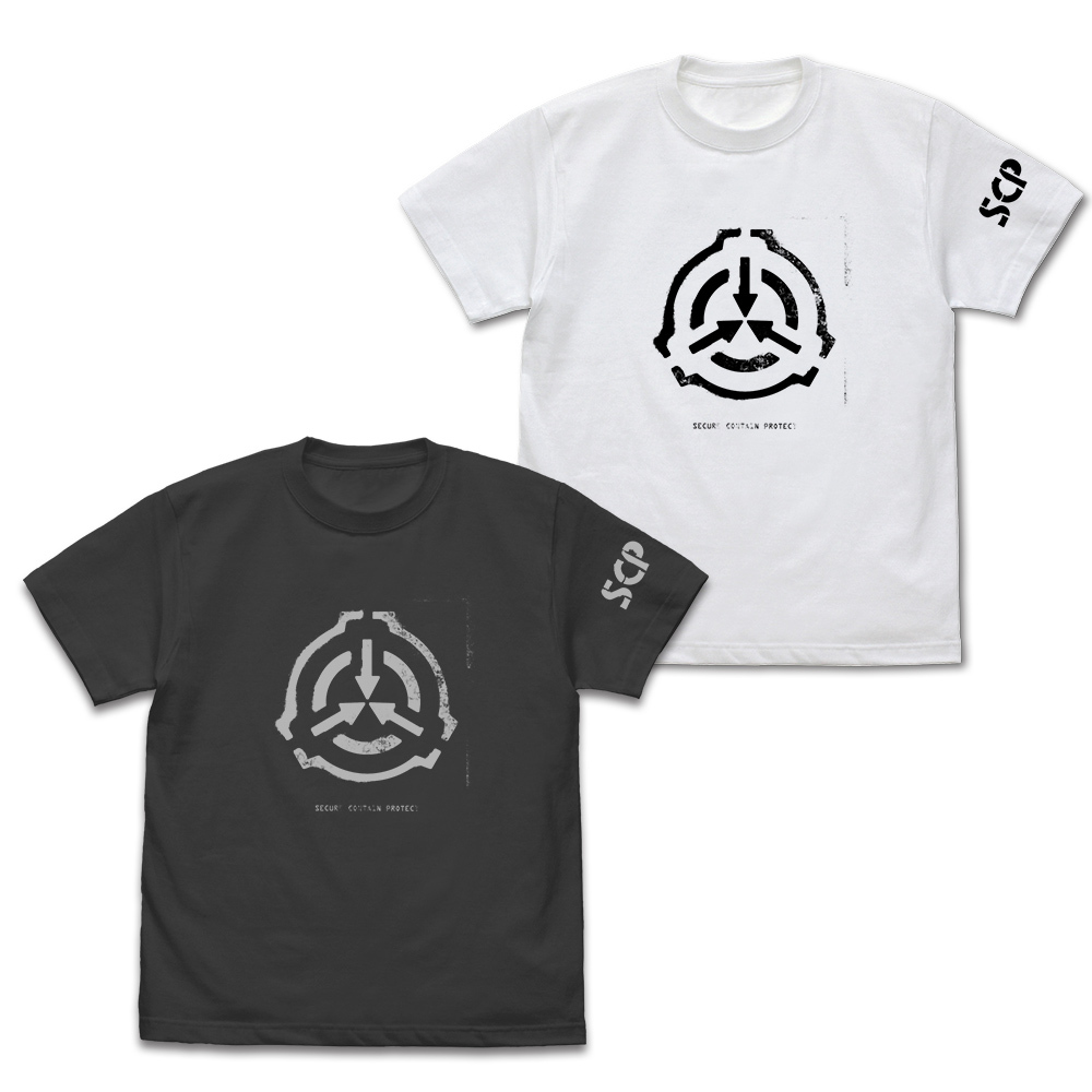 SCP財団 ｽﾃﾝｼﾙﾛｺﾞ Tｼｬﾂ/SUMI COSPA 100526