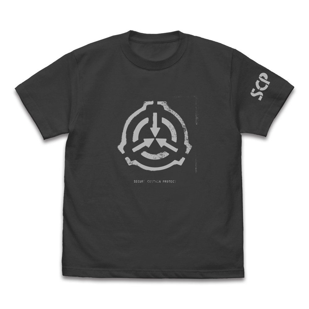 SCP財団 ｽﾃﾝｼﾙﾛｺﾞ Tｼｬﾂ/WHITE COSPA 100526