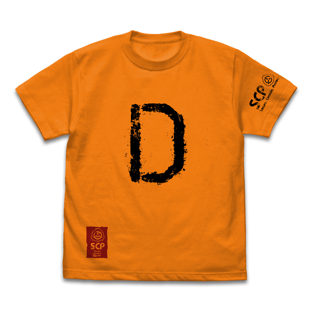 SCP財団 Dｸﾗｽ職員 Tｼｬﾂ/ORANGE COSPA 100526