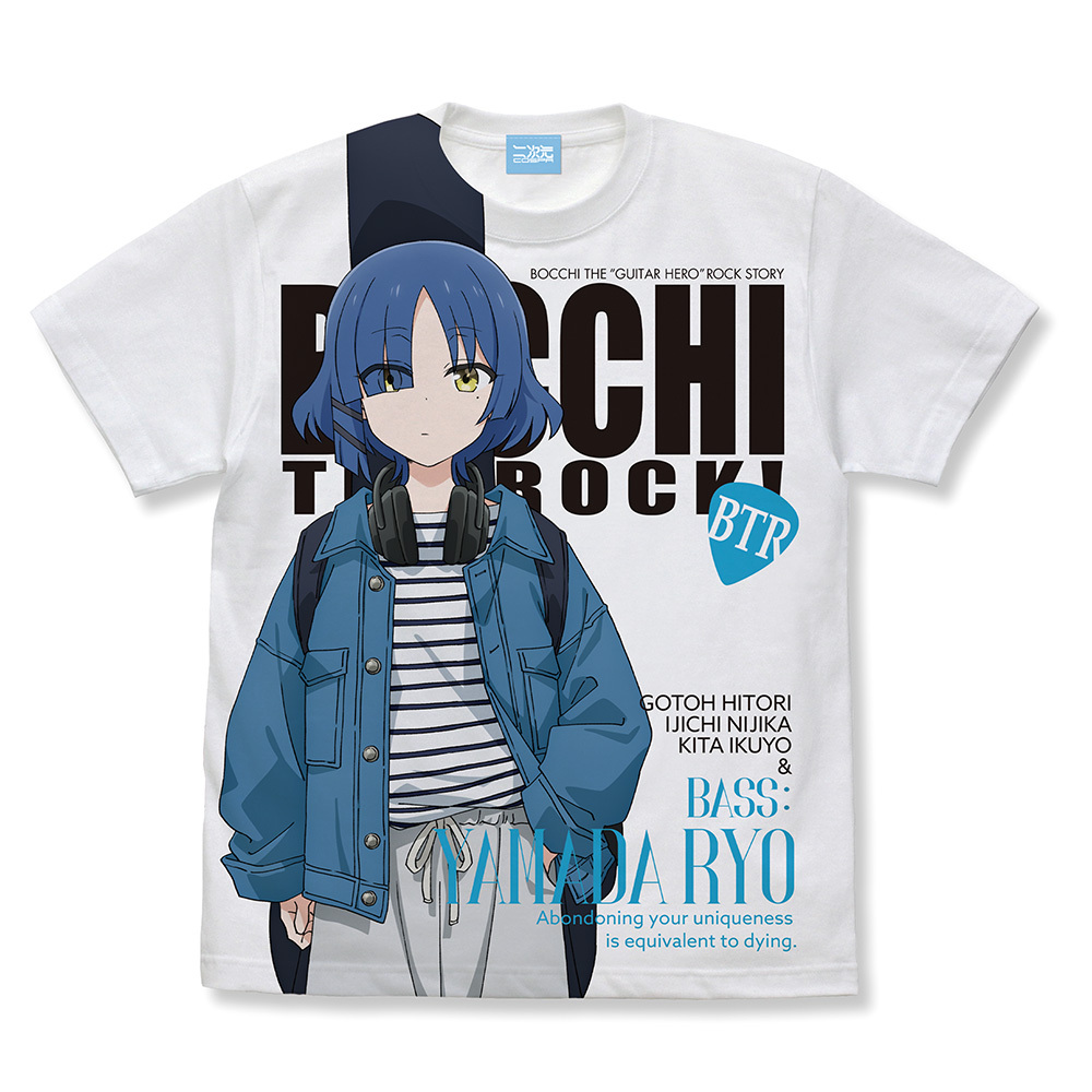 描き下ろし 山田ﾘｮｳ ﾌﾙｸﾞﾗﾌｨｯｸTｼｬﾂ ｽﾄﾘｰﾄﾌｧｯｼｮﾝVer./WHITE COSPA 100526