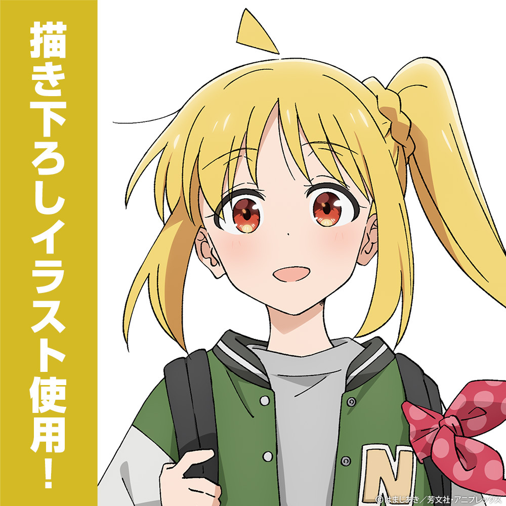 描き下ろし 伊地知虹夏 ﾌﾙｸﾞﾗﾌｨｯｸTｼｬﾂ ｽﾄﾘｰﾄﾌｧｯｼｮﾝVer./WHITE COSPA 100526