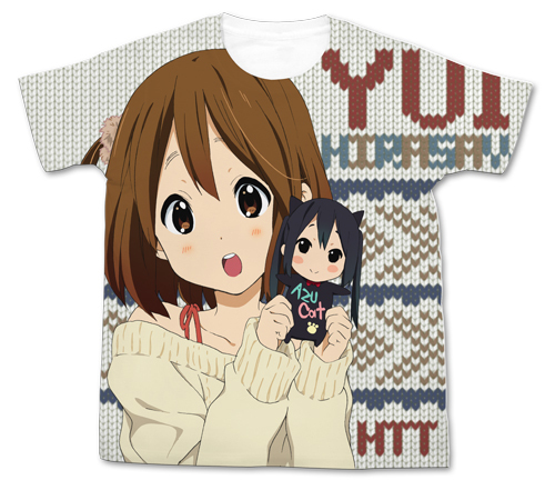 映画｢けいおん!｣平沢唯ﾌﾙｸﾞﾗﾌｨｯｸTｼｬﾂ/WHITE COSPA 100526