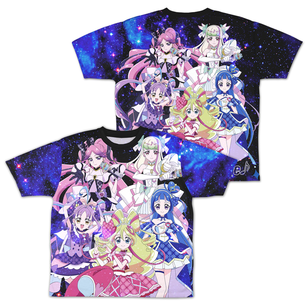 ｷﾐとｱｲﾄﾞﾙﾌﾟﾘｷｭｱ♪ 両面ﾌﾙｸﾞﾗﾌｨｯｸTｼｬﾂ COSPA 100526
