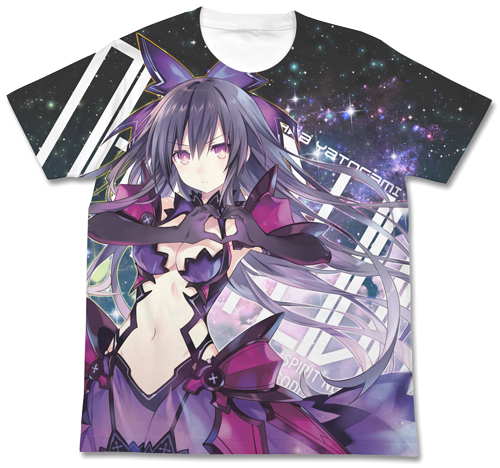 原作版 [反転]夜刀神十香ﾌﾙｸﾞﾗﾌｨｯｸTｼｬﾂ/WHITE COSPA 100526