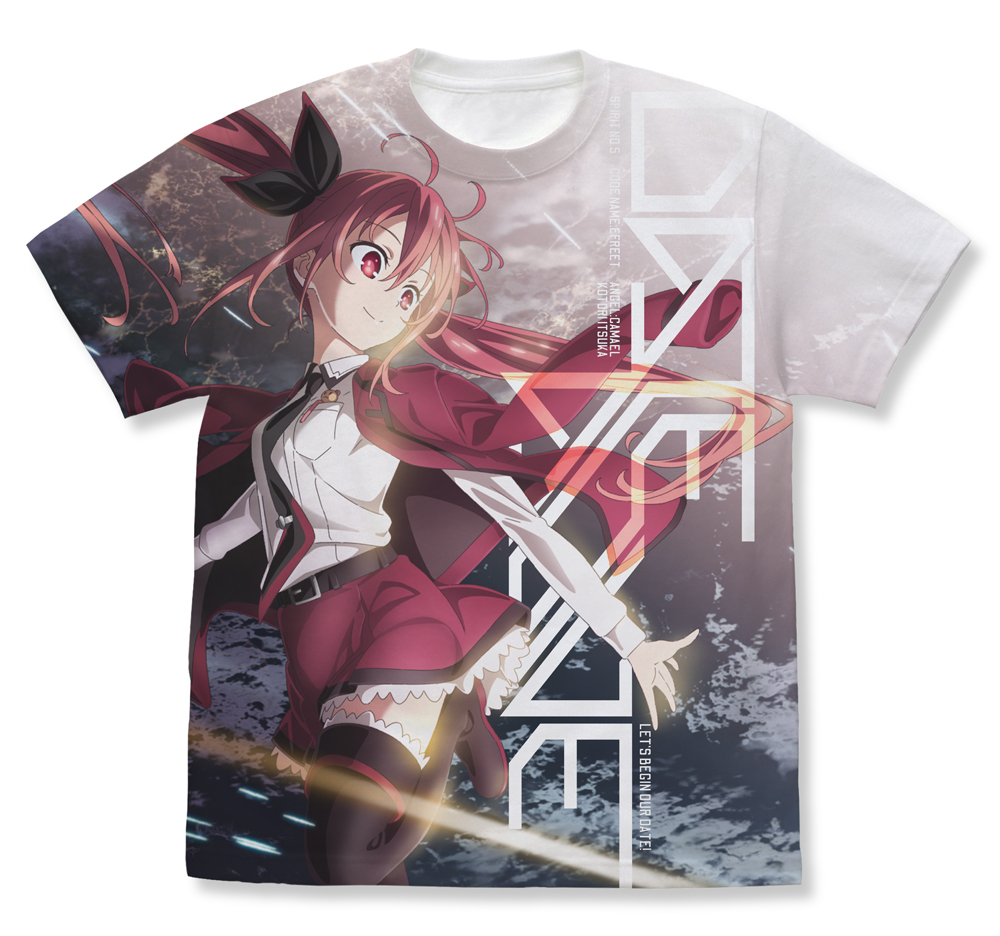 ﾃﾞｰﾄ･ｱ･ﾗｲﾌﾞIV 五河琴里 ﾌﾙｸﾞﾗﾌｨｯｸTｼｬﾂ/WHITE COSPA 100526
