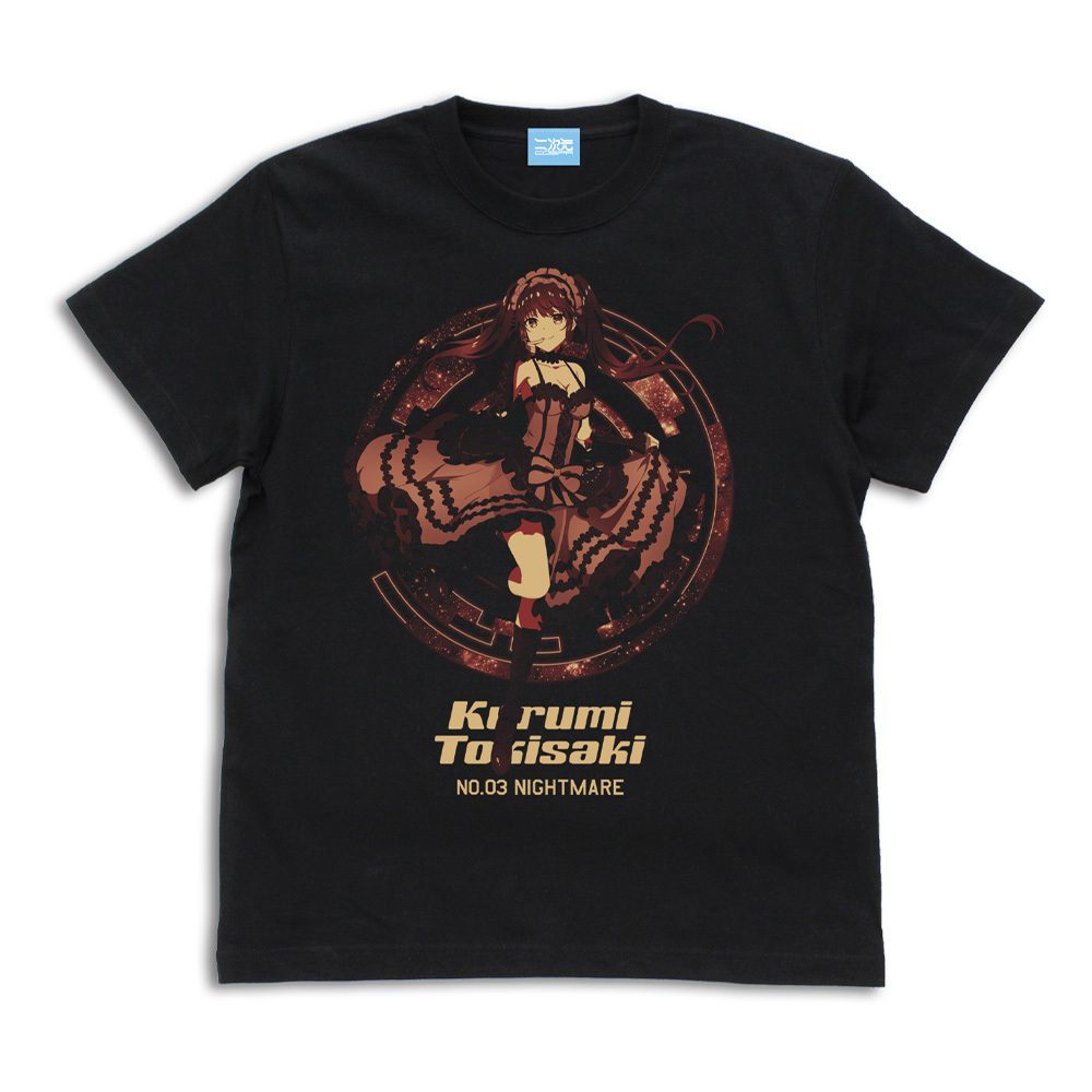 時崎狂三 Tｼｬﾂ 顕現Ver./BLACK COSPA 100526