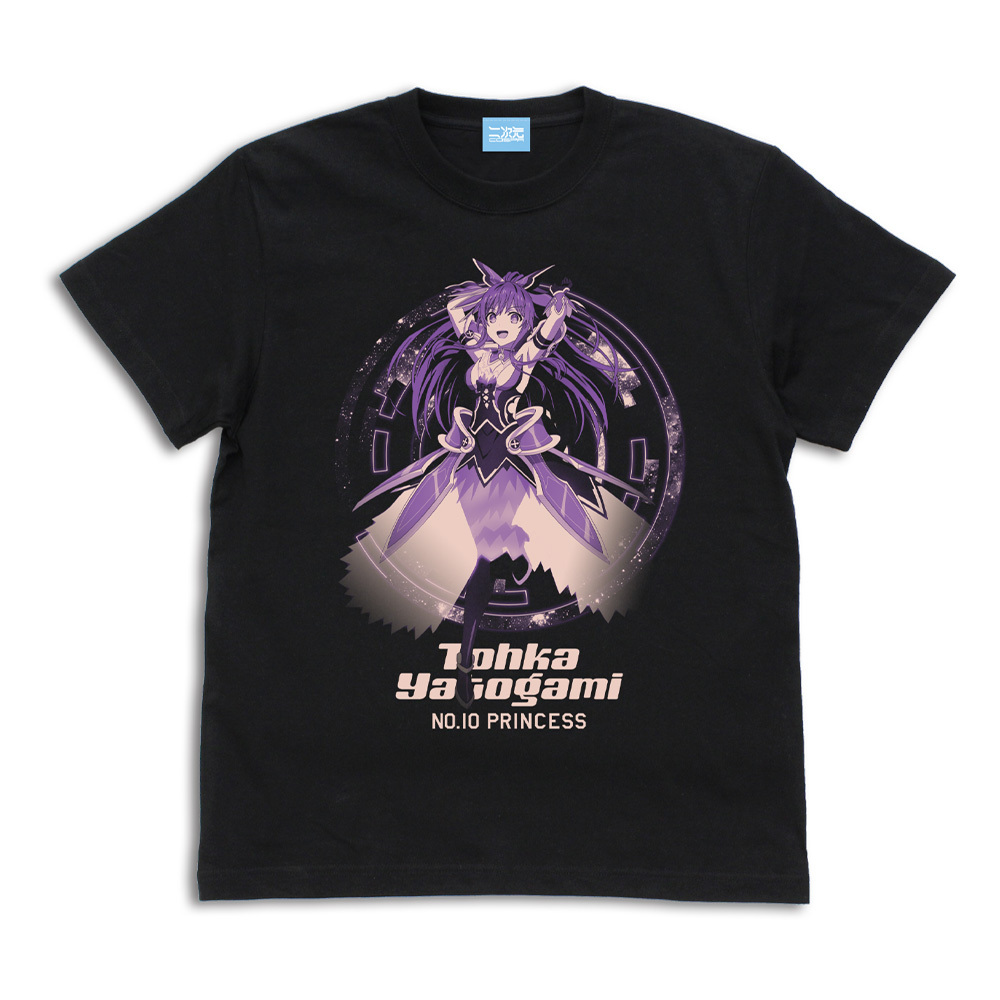 夜刀神十香 Tｼｬﾂ 顕現Ver./BLACK COSPA 100526