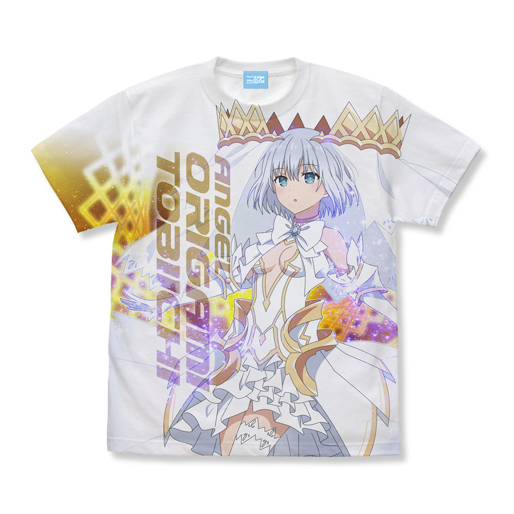 鳶一折紙 ﾌﾙｸﾞﾗﾌｨｯｸTｼｬﾂ 顕現Ver./WHITE COSPA 100526