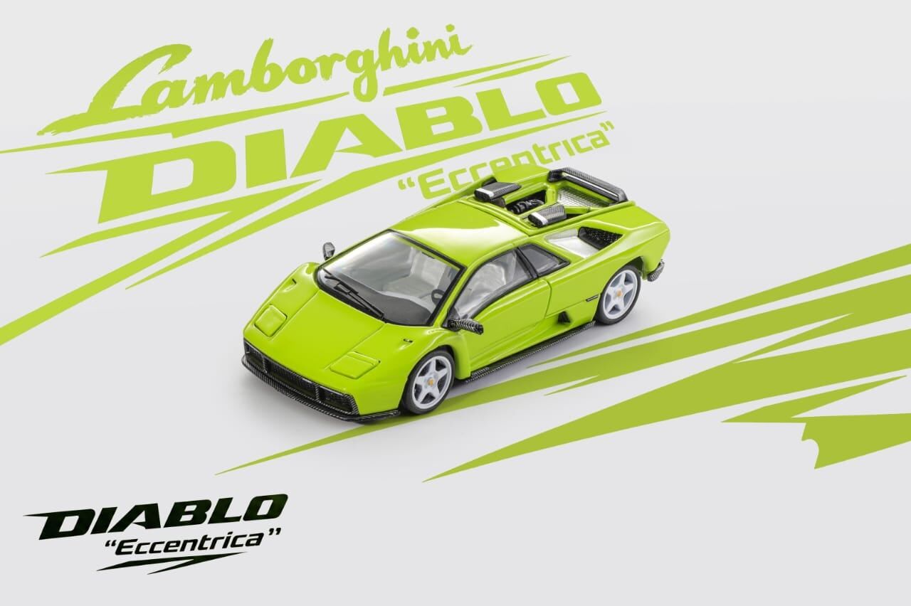 預訂:1/64 Rhino Model Eccentrica Diablo Apple Green (RMLDG )