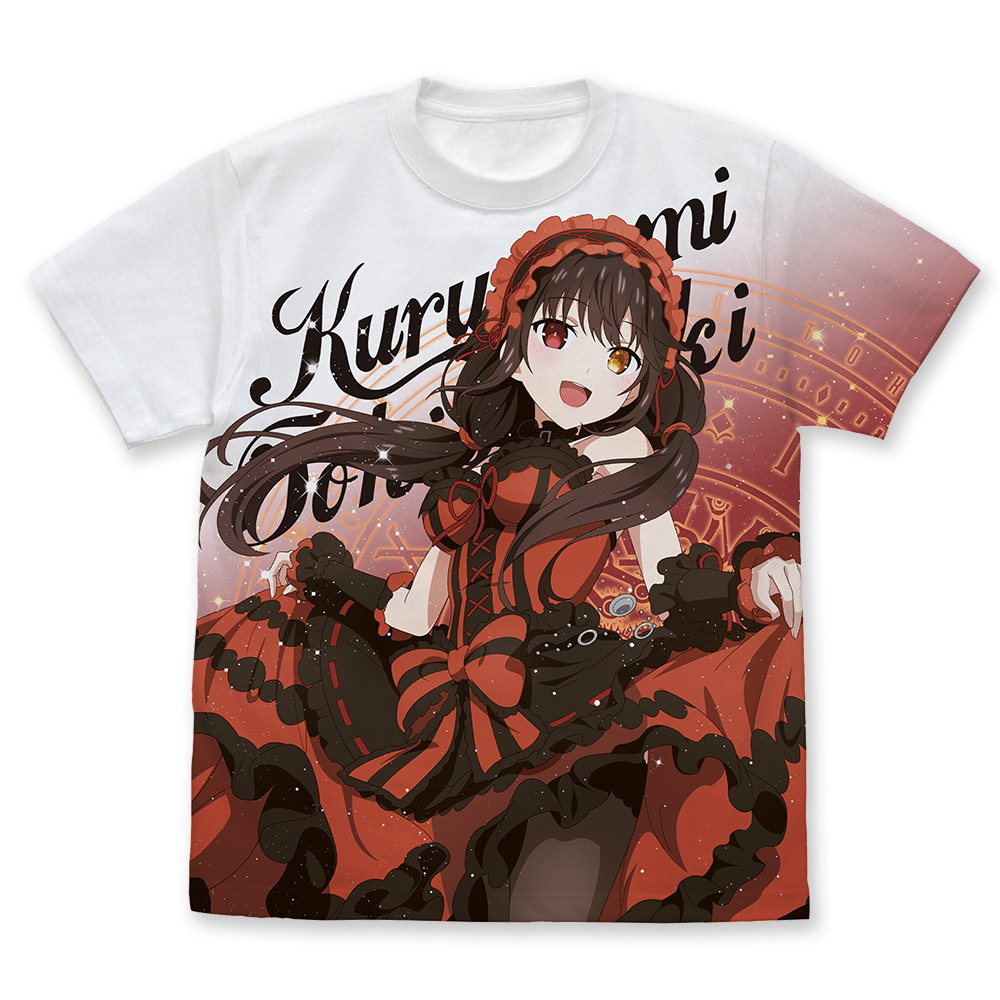 時崎狂三 ﾌﾙｸﾞﾗﾌｨｯｸTｼｬﾂ 新米精霊Ver./WHITE COSPA 100526
