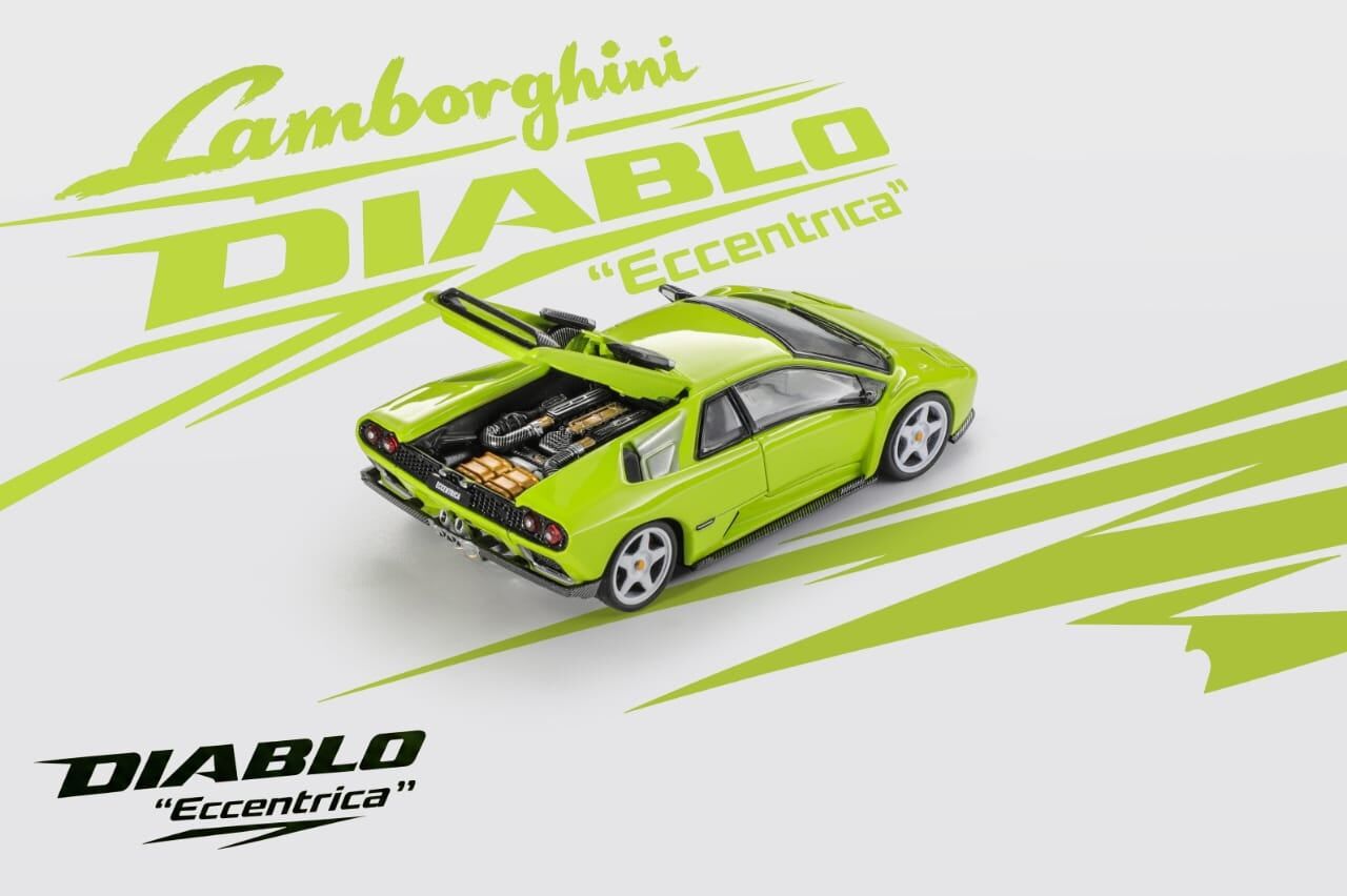 預訂:1/64 Rhino Model Eccentrica Diablo Apple Green (RMLDG )