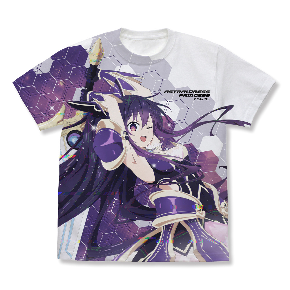 ﾃﾞｰﾄ･ｱ･ﾗｲﾌﾞV 夜刀神十香 ﾌﾙｸﾞﾗﾌｨｯｸTｼｬﾂ/WHITE COSPA 100526