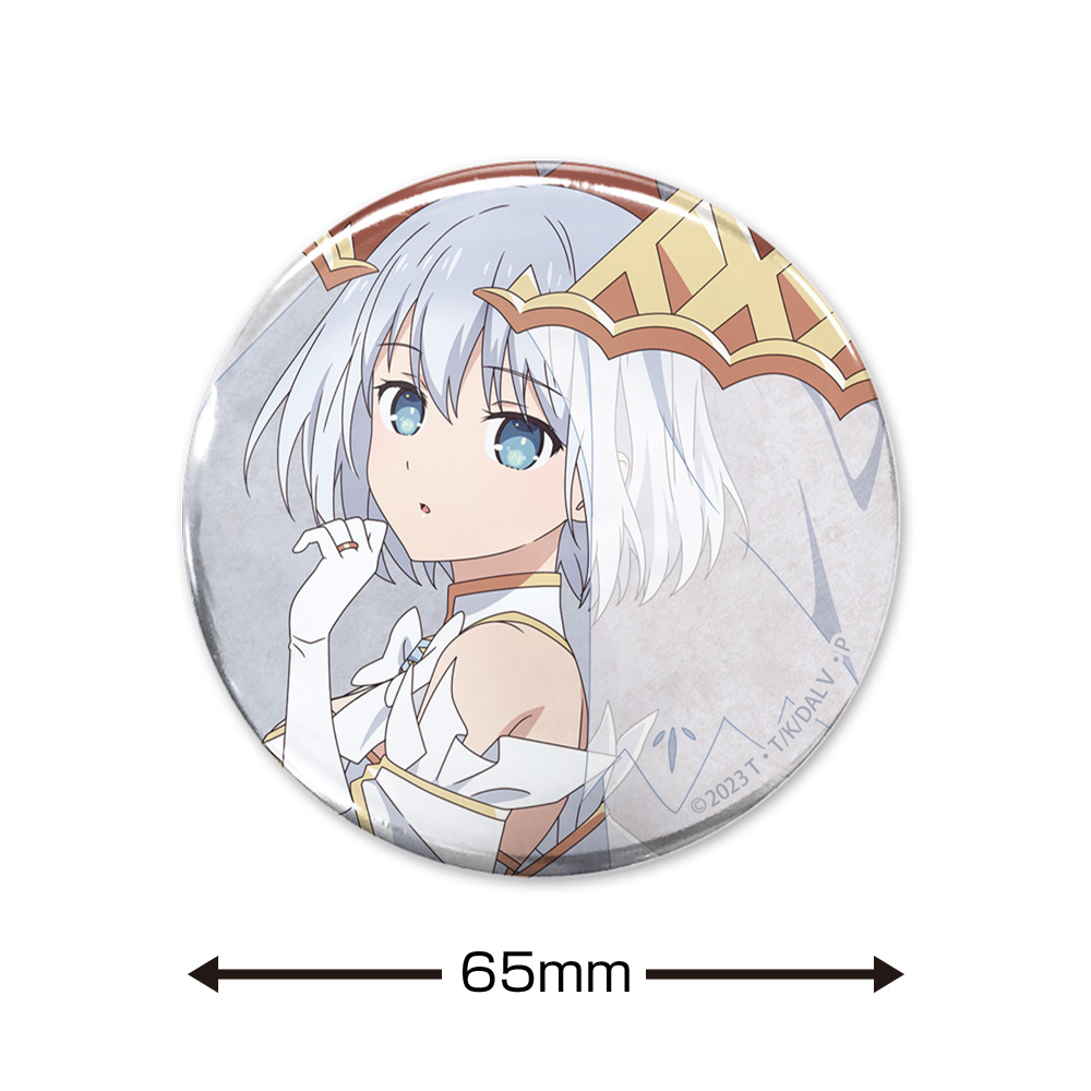 識別名〈ｴﾝｼﾞｪﾙ〉鳶一折紙 65mm缶ﾊﾞｯｼﾞ COSPA 100526