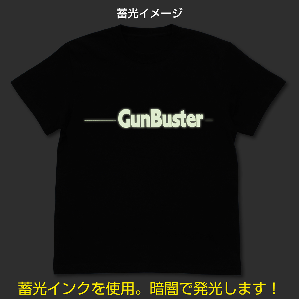 GunBusterｱｲｷｬｯﾁ 蓄光Tｼｬﾂ/BLACK COSPA 100526