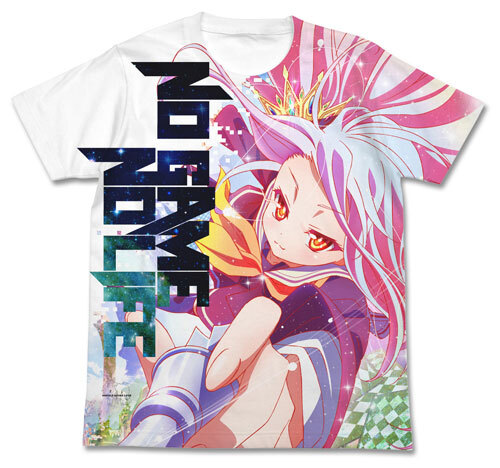 『白』ﾌﾙｸﾞﾗﾌｨｯｸTｼｬﾂ/WHITE COSPA 100526