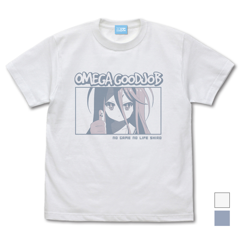 ｢白｣の｢ｵﾒｶﾞぐっじょぶ｣ｳｲﾝﾄﾞｳ Tｼｬﾂ/WHITE COSPA 100526