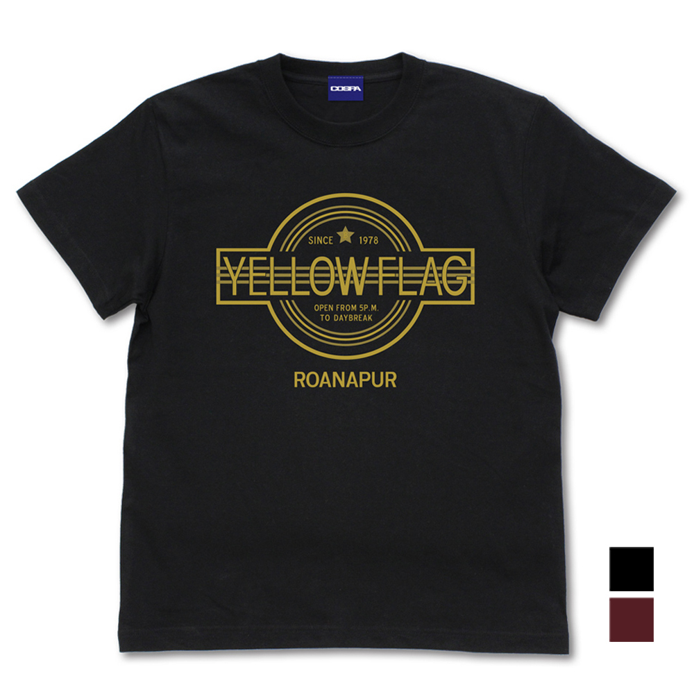 ｲｴﾛｰﾌﾗｯｸﾞ Tｼｬﾂ/BLACK COSPA 100526