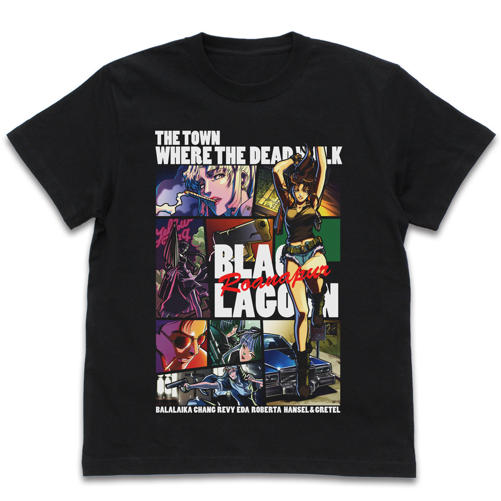 BLACKLAGOON ﾌﾙｶﾗｰTｼｬﾂ/BLACK COSPA 100526