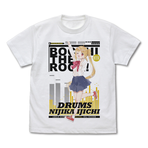 伊地知虹夏 ﾌﾙｶﾗｰTｼｬﾂ/WHITE COSPA 100526