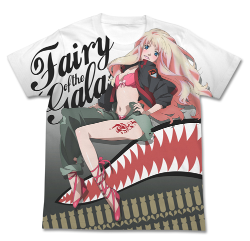 ｼｪﾘﾙﾌﾙｸﾞﾗﾌｨｯｸTｼｬﾂ/WHITE COSPA 100526