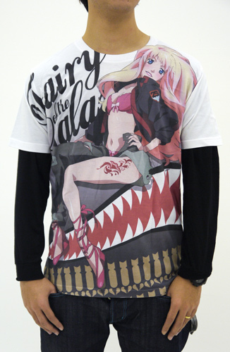 ｼｪﾘﾙﾌﾙｸﾞﾗﾌｨｯｸTｼｬﾂ/WHITE COSPA 100526