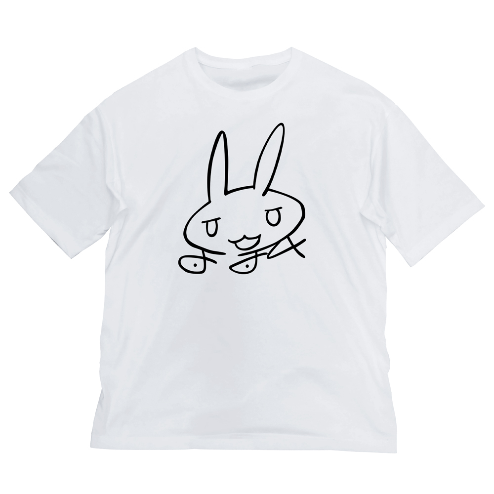 ﾅﾅﾁのｻｲﾝ ﾋﾞｯｸﾞｼﾙｴｯﾄTｼｬﾂ/WHITE COSPA 100526