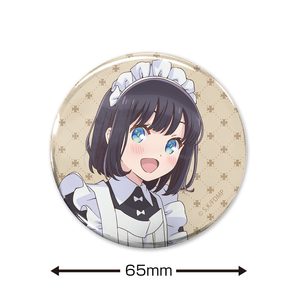 描き下ろし 橘ｽｽﾞﾒ 65mm缶ﾊﾞｯｼﾞ COSPA 100526