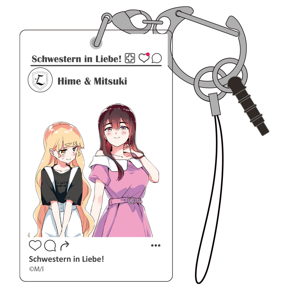 私の百合はお仕事です! SNS風ｱｸﾘﾙﾏﾙﾁｷｰﾎﾙﾀﾞｰ COSPA 100526