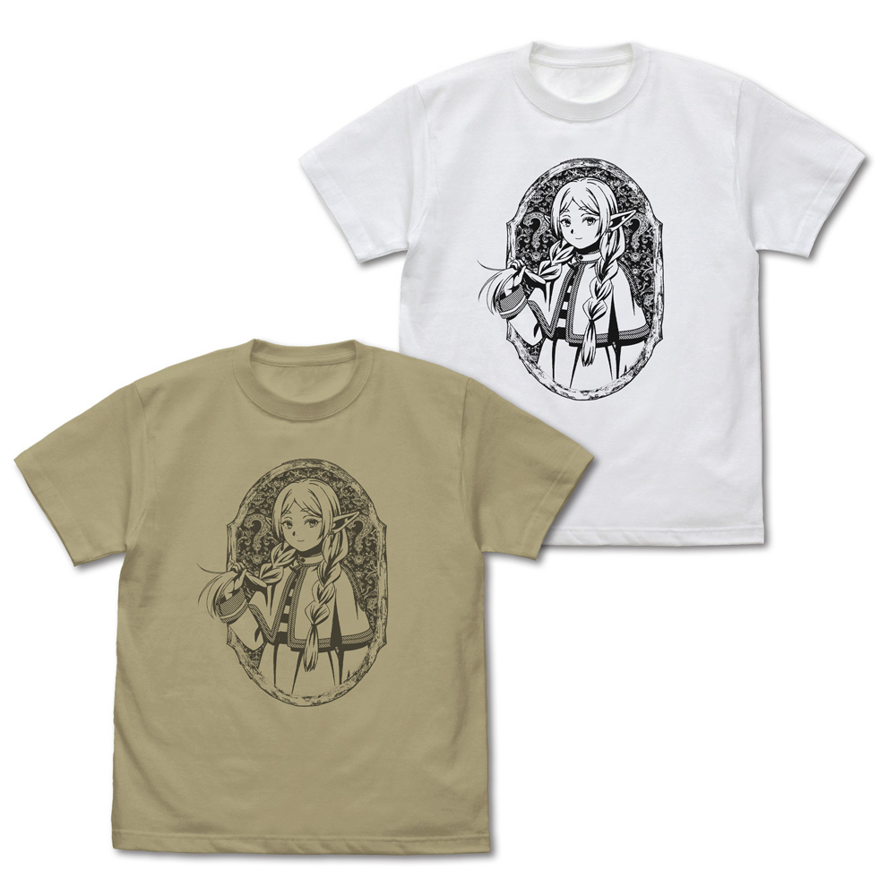三つ編みのﾌﾘｰﾚﾝ Tｼｬﾂ/WHITE COSPA 100526