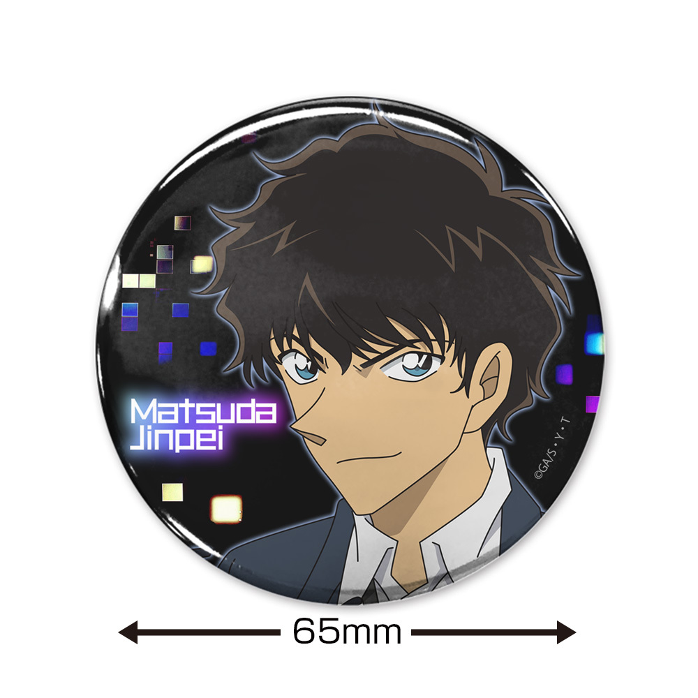 松田陣平 65mm缶ﾊﾞｯｼﾞ COSPA 100526