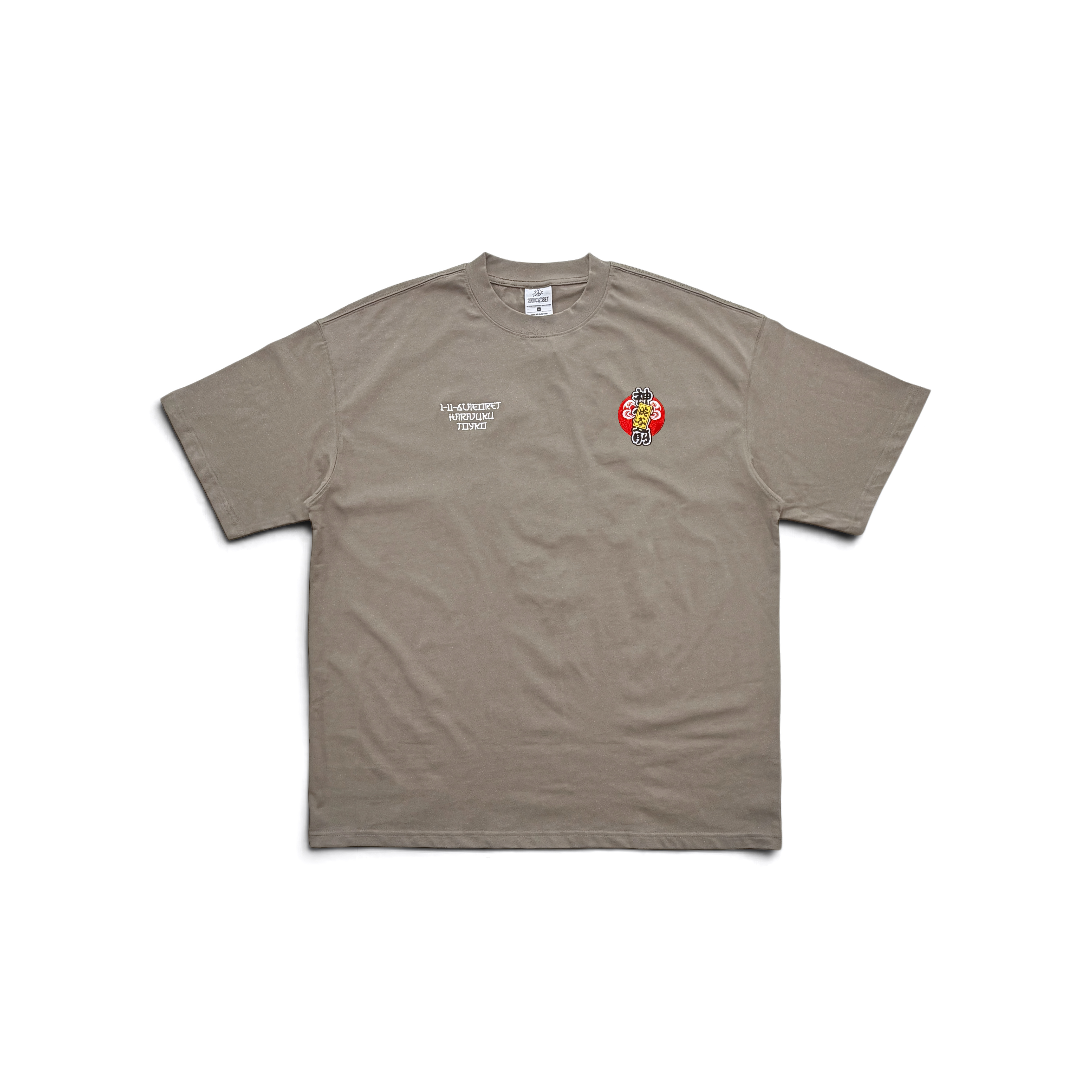2nd Closet “TOKYO HARAJUKU” LAFORET POP UP T-SHIRT - BEIGE| SS26-TE46